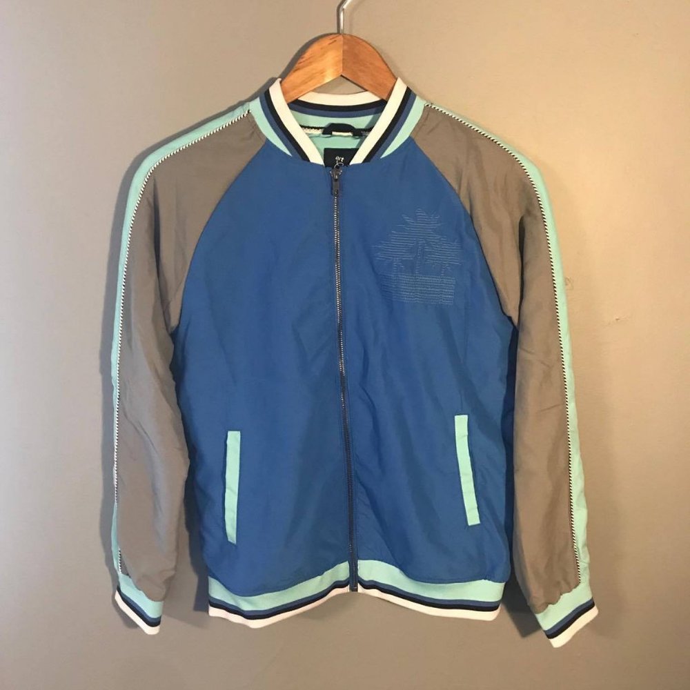 Palm Tree Bomber Jacket
